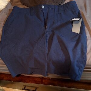 BRAND NEW Under Armour Navy Blue Dress Shorts